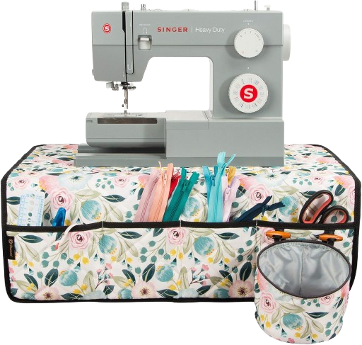Sewing Machine Pad for Table with Pockets